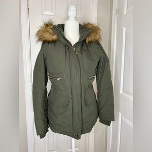 Zara hooded winter coat
